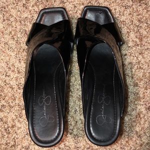 Jessica Simpson Slip-on Wedges.